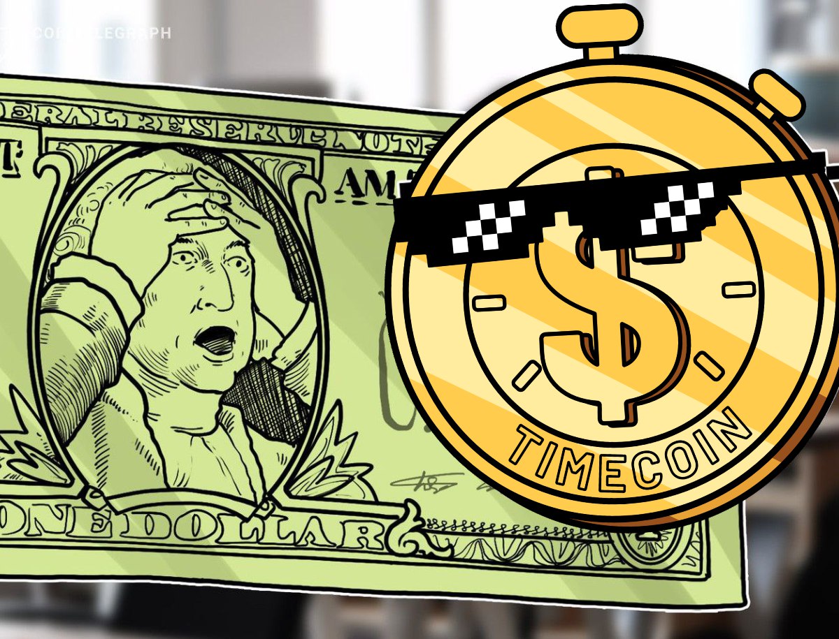 TimeCoin Dollar Bill